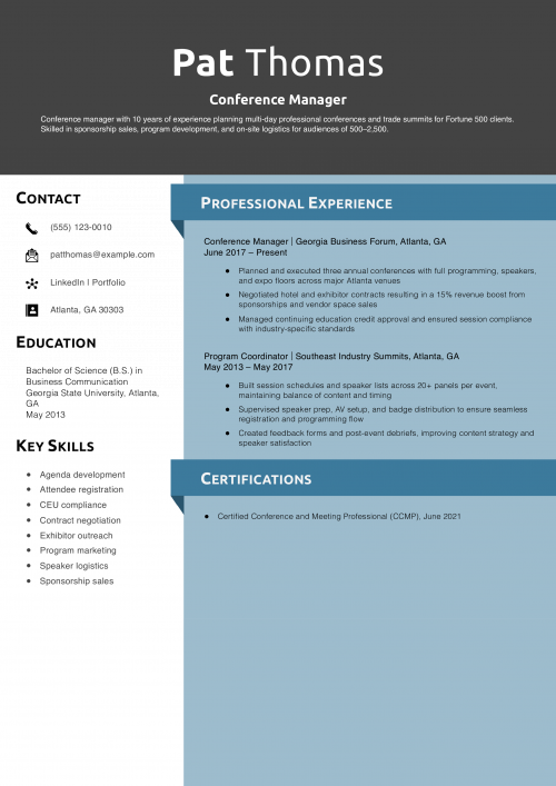 Conference Manager