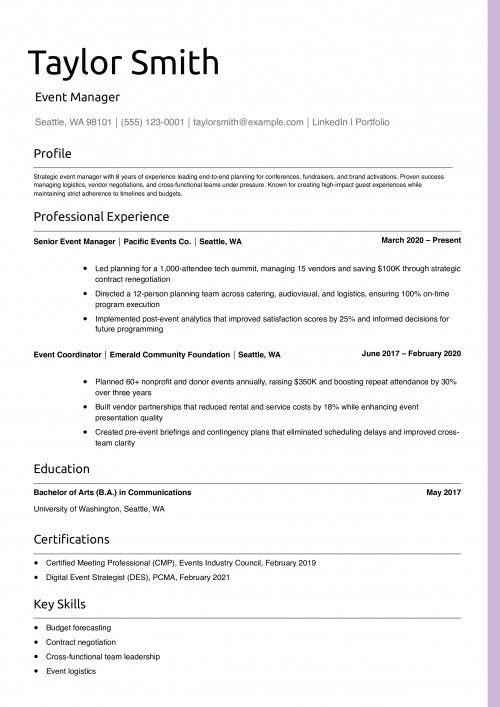 Event Manager