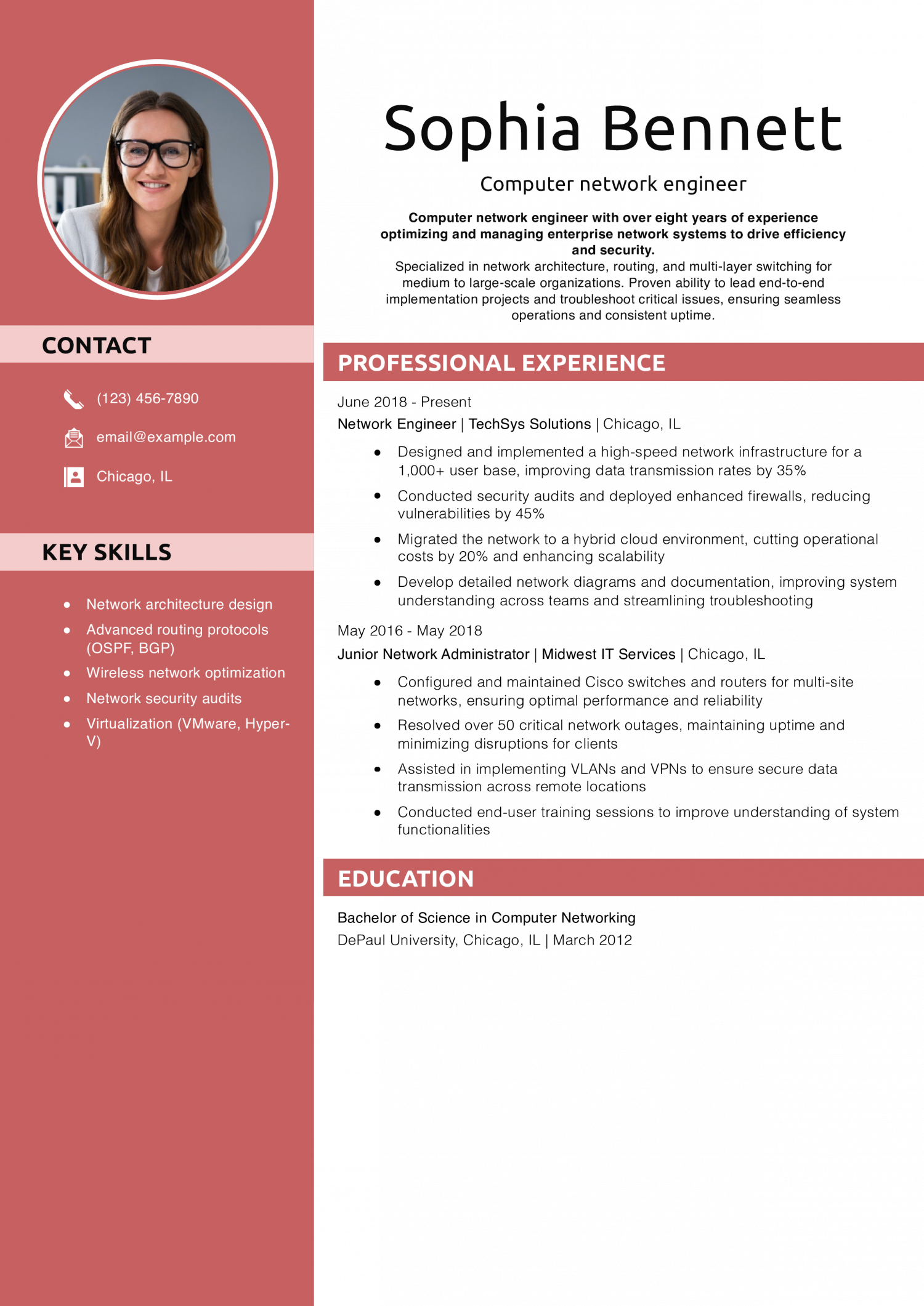 Computer network engineer