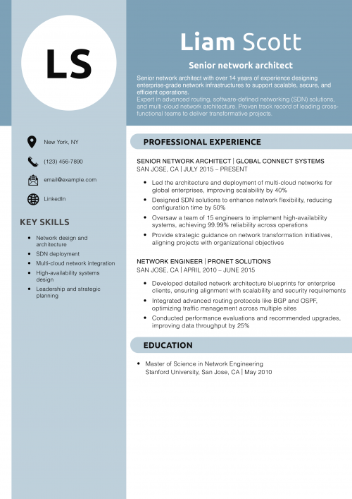 Senior network architect